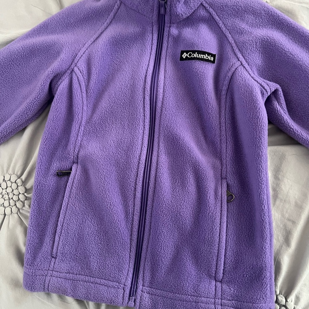 Columbia Kids Lavender Fleece Jacket